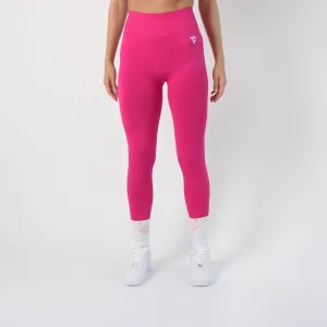 304 Womens TOF Essentials Seamless Leggings Fuchsia