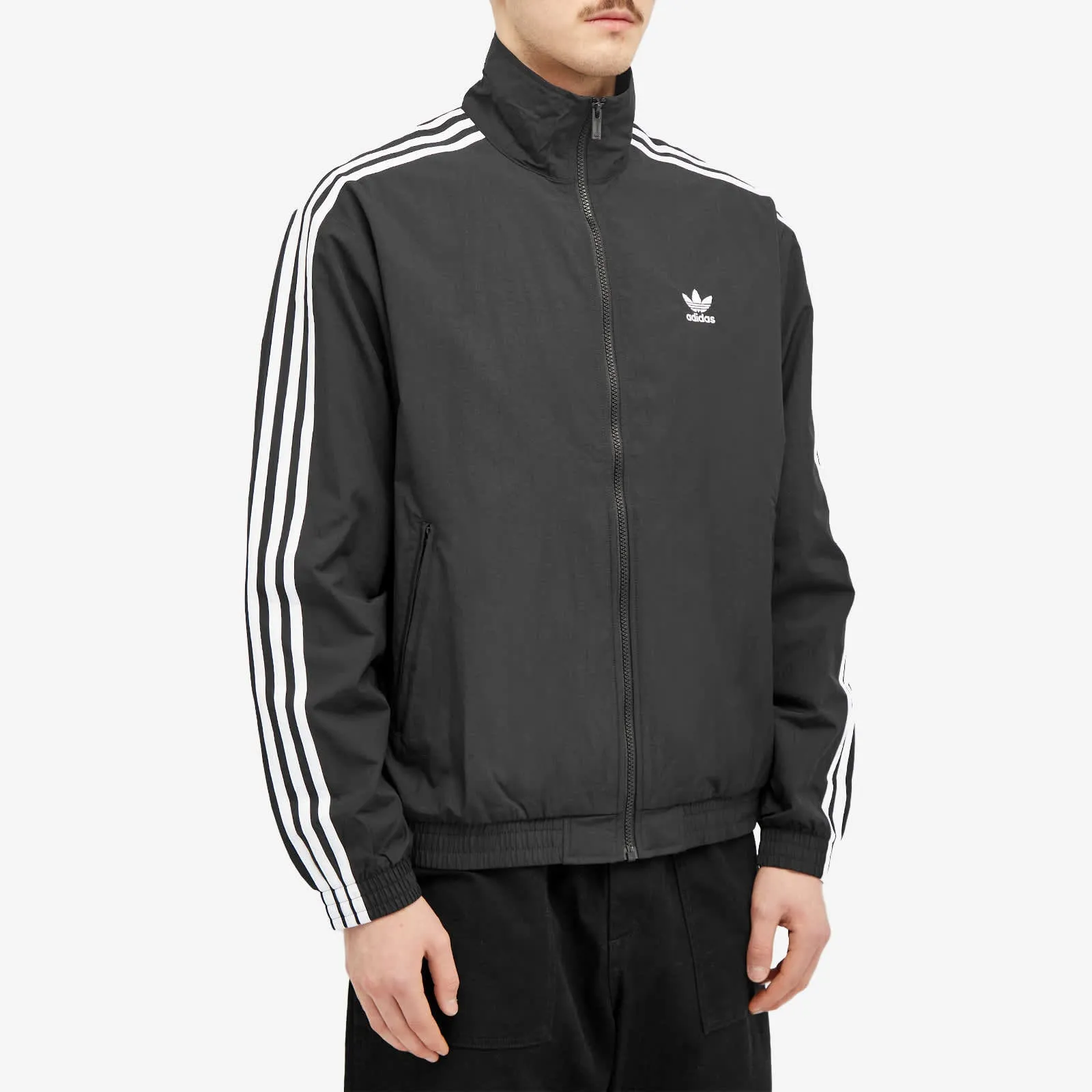 Adidas Woven Firebird Track Top, black