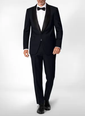 Blue Wool Tuxedo