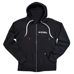 Bolts Zip-Up Hooded Sweatshirt