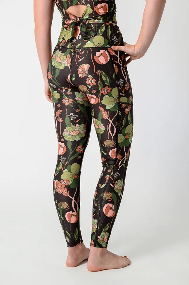 Botanical Garden Printed Yoga Leggings