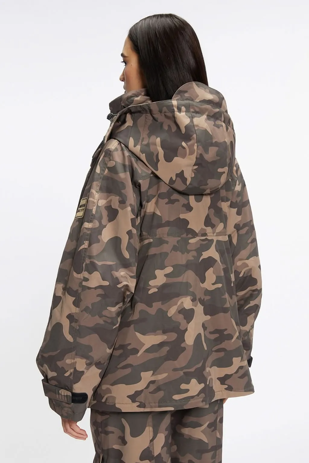 Camouflage Hooded Jacket