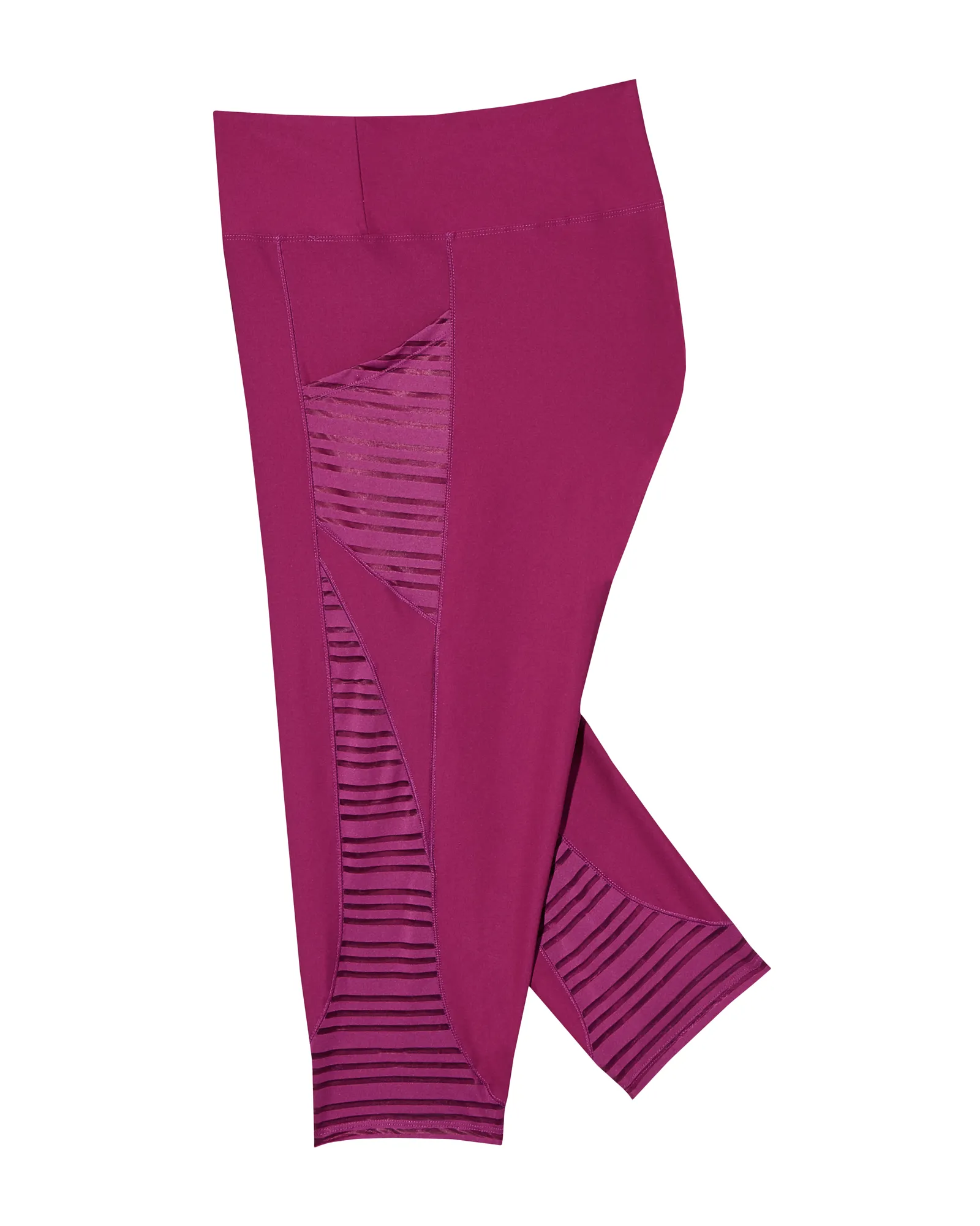 Canyon Capri Tights | Magenta