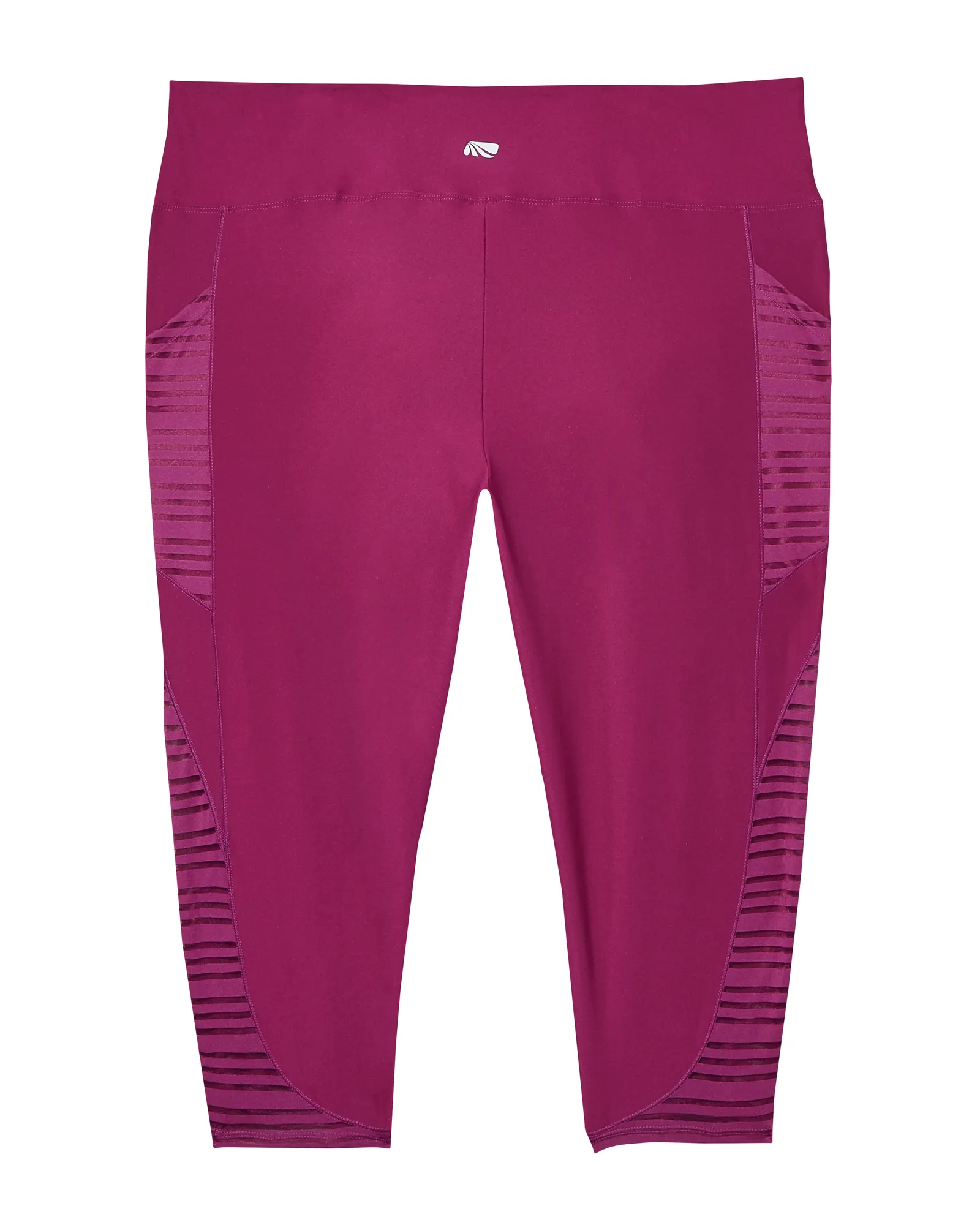 Canyon Capri Tights | Magenta