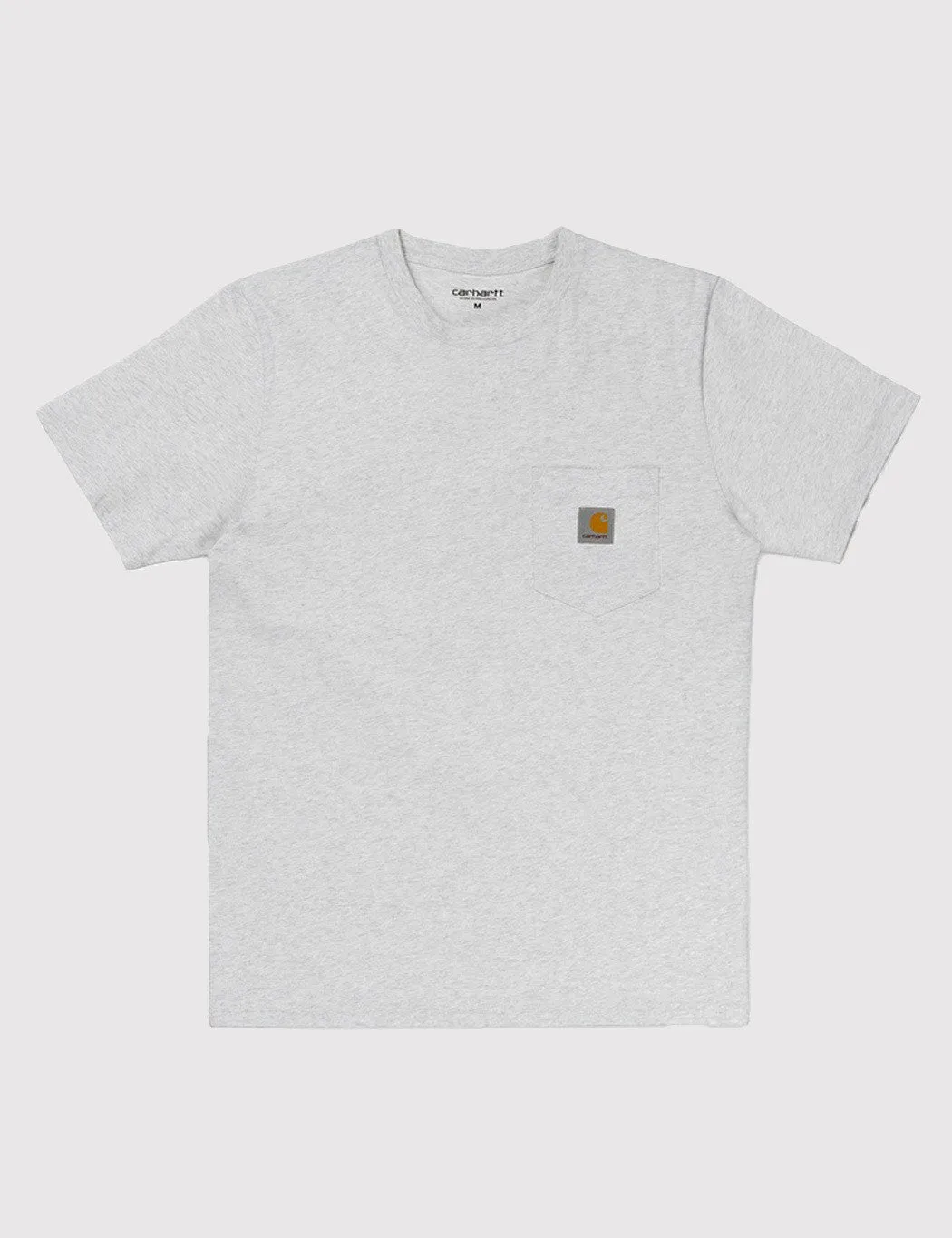 Carhartt-WIP Pocket T-Shirt - Ash Heather Grey