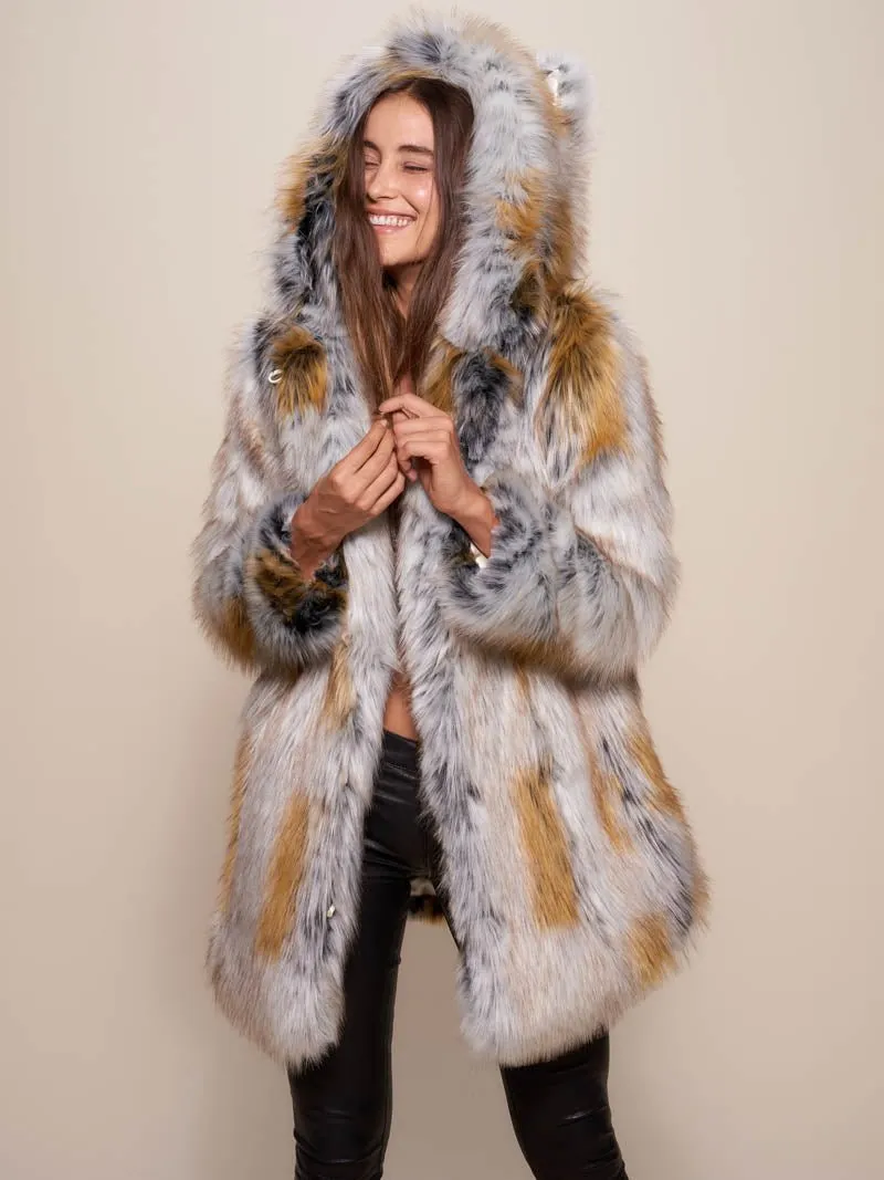 Classic Women's Faux Fur Coat | Arctic Fox