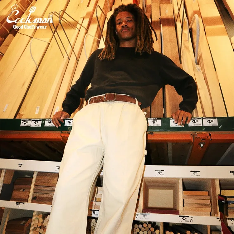 Cookman Carpenter's Pants : Cream