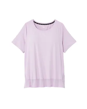 Cornflower Tee with Mesh Details | Lilac