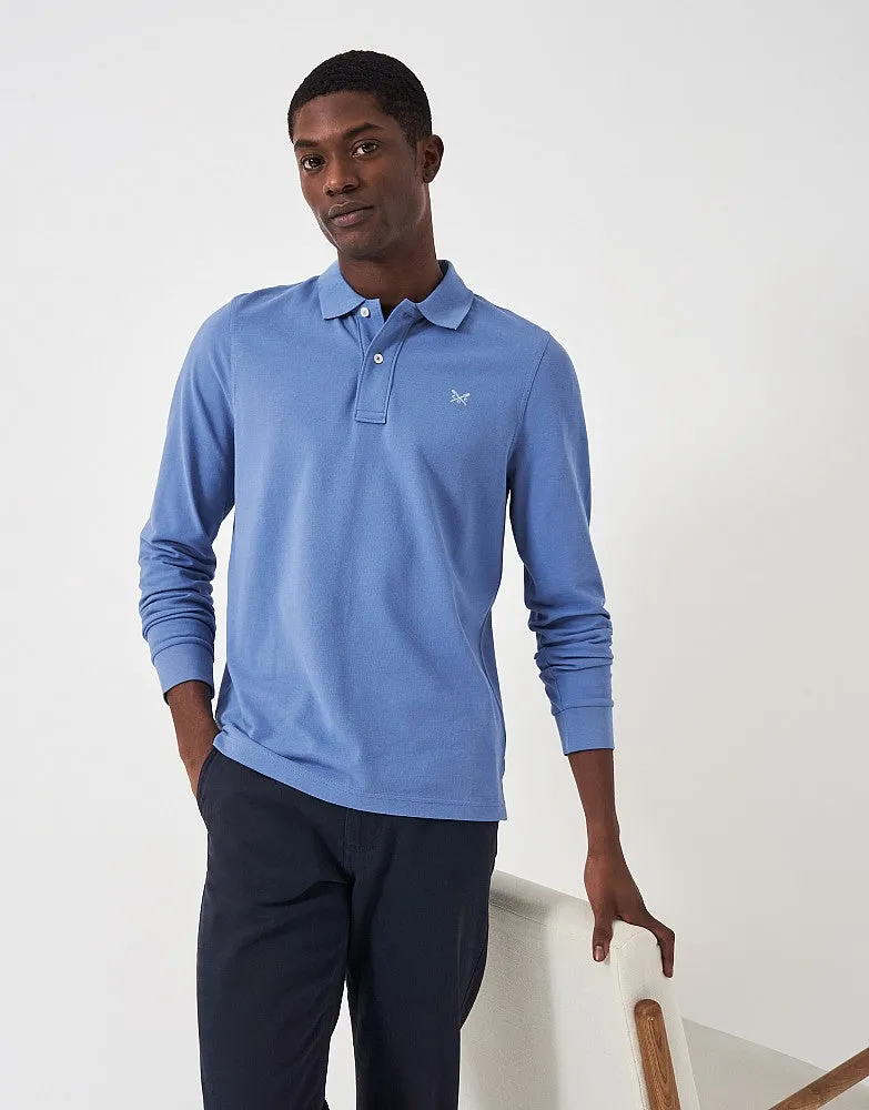 Crew Clothing Long Sleeve Classic Polo Shirt