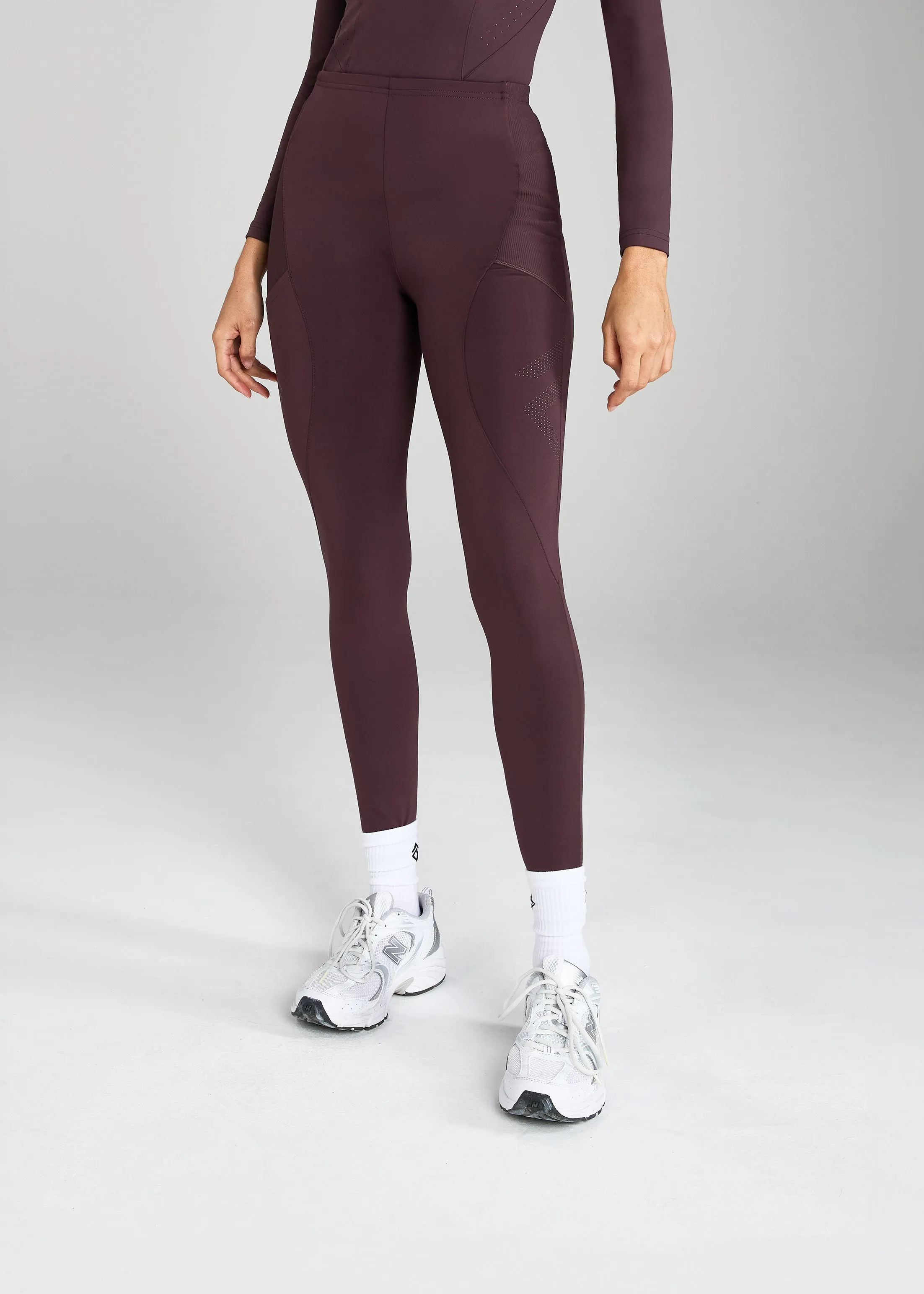 Deep Mauve Core Leggings