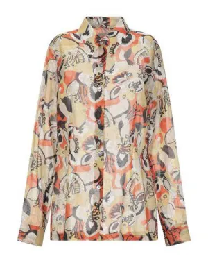 Dries Van Noten Women Shirt Orange 8 UK