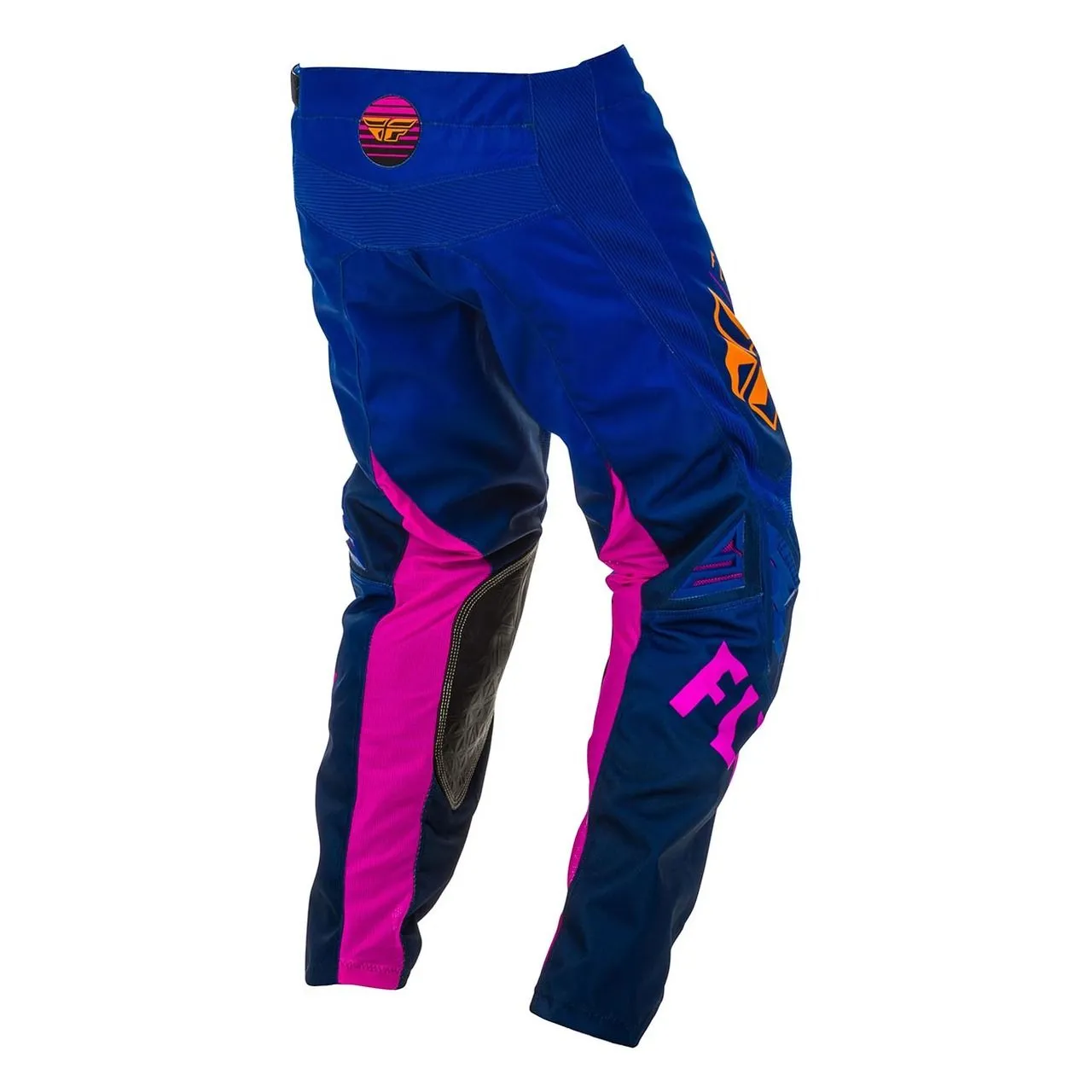 Fly Racing 2020 Kinetic K220 Motocross Pants - Midnight/Blue/Orange