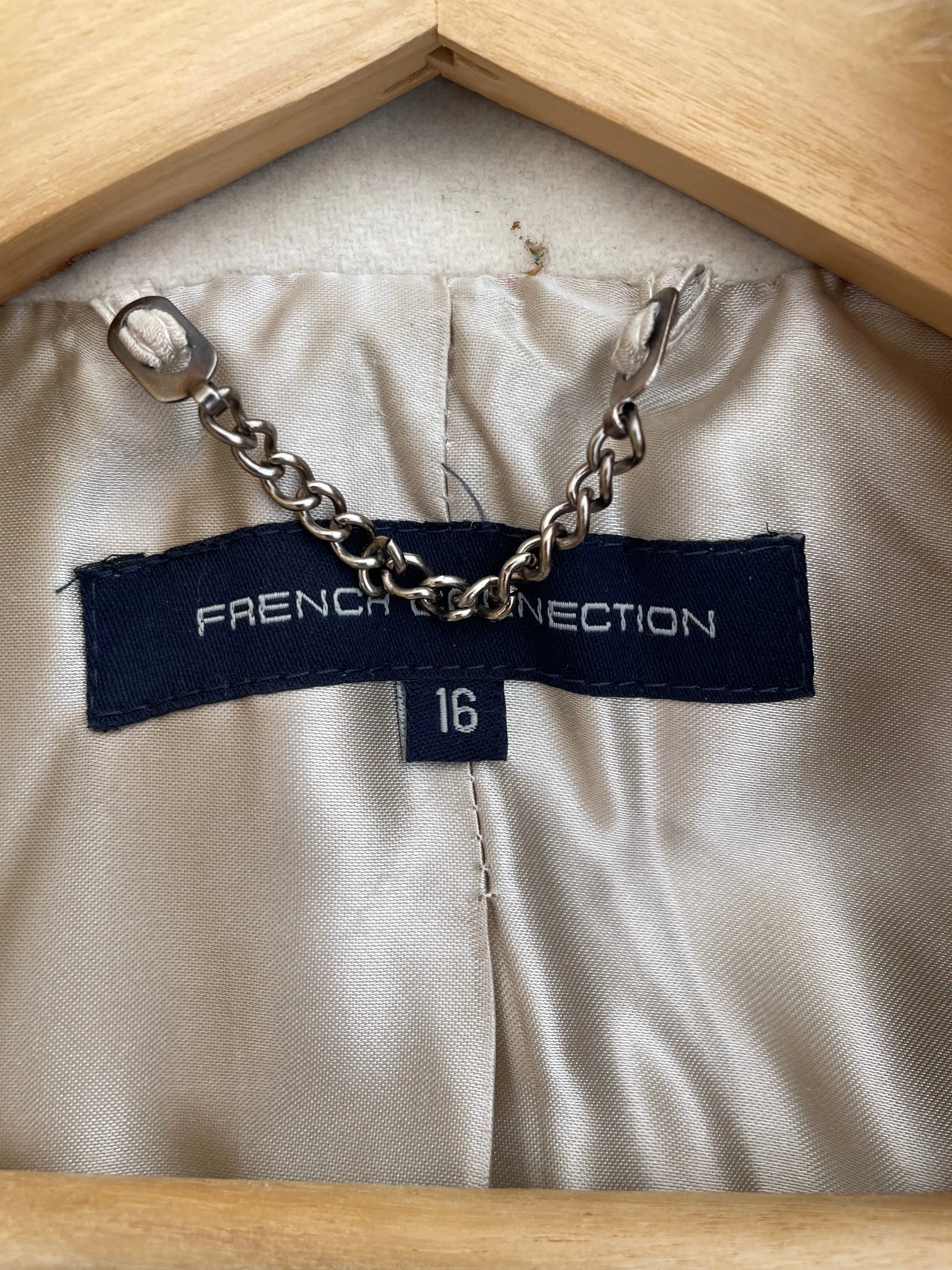 French Connection Coat Size 16