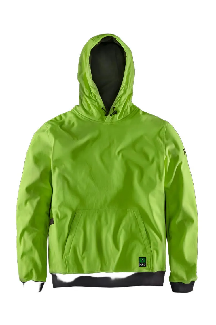 FXD Workwear Bonded Membrane Fleece Hoodie (WF1) HIVIS