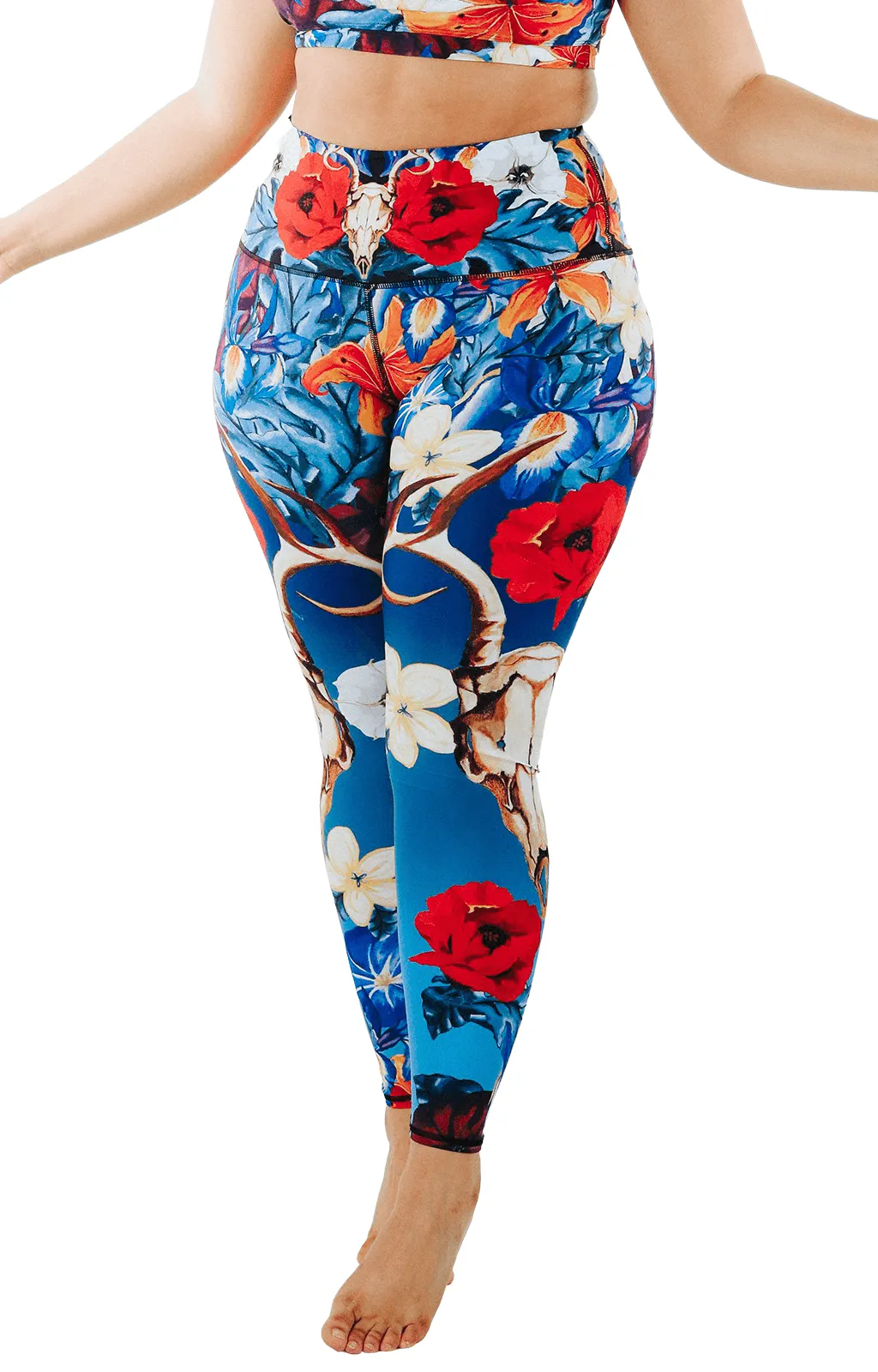 Georgia Printed Yoga Leggings