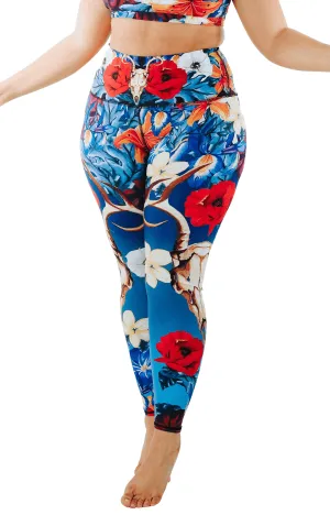 Georgia Printed Yoga Leggings