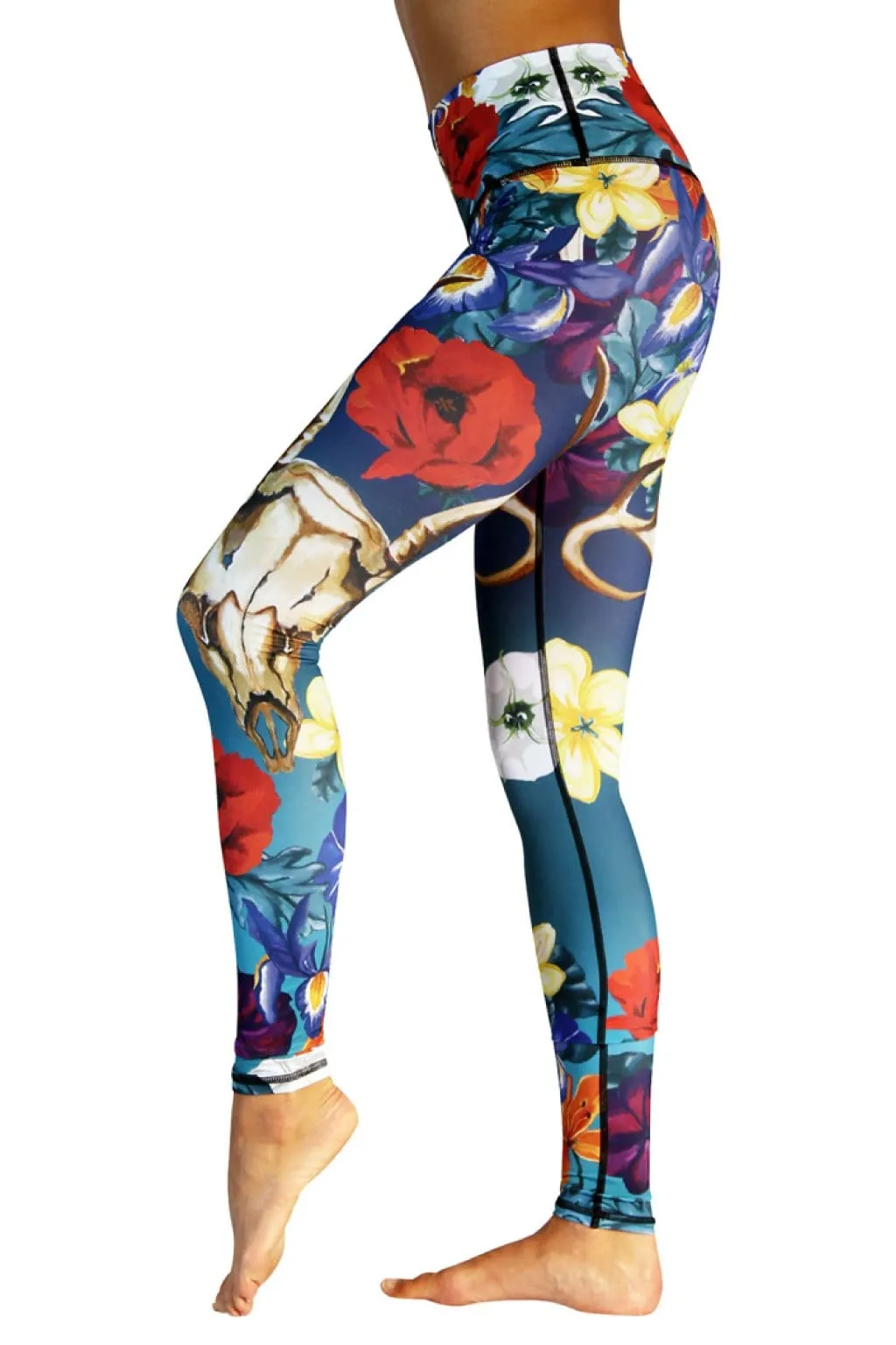 Georgia Printed Yoga Leggings