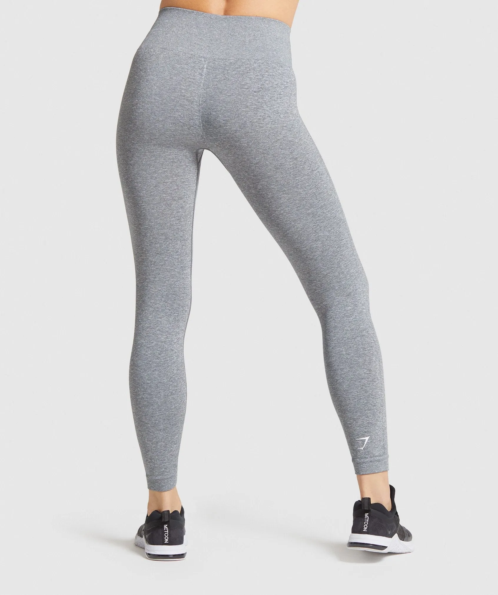 Gymshark Adapt Marl Seamless Leggings - Grey