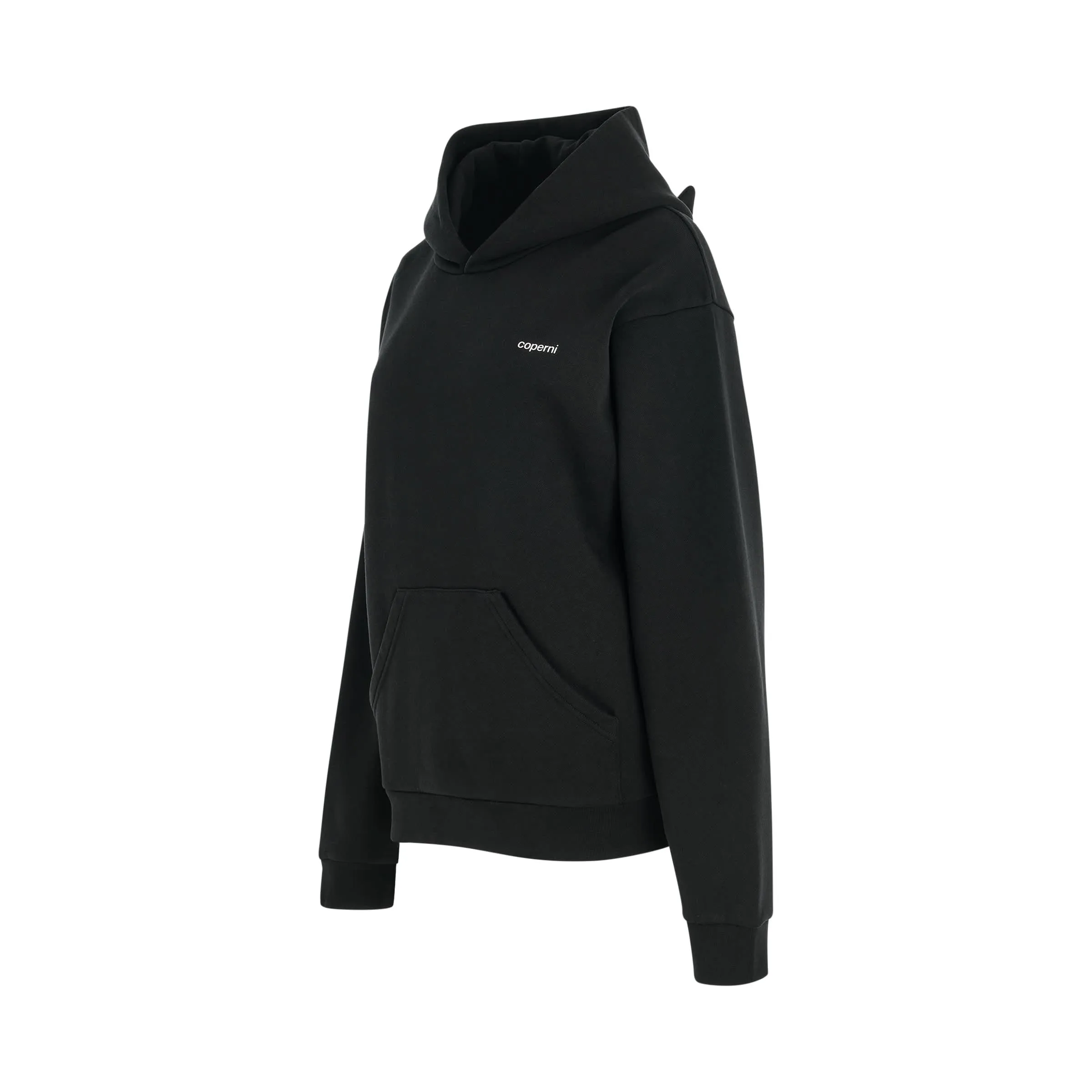 Horn Hoodie in Black