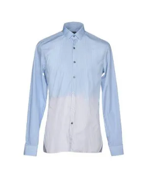 Lanvin Man Shirt Sky blue 15 inches-neck