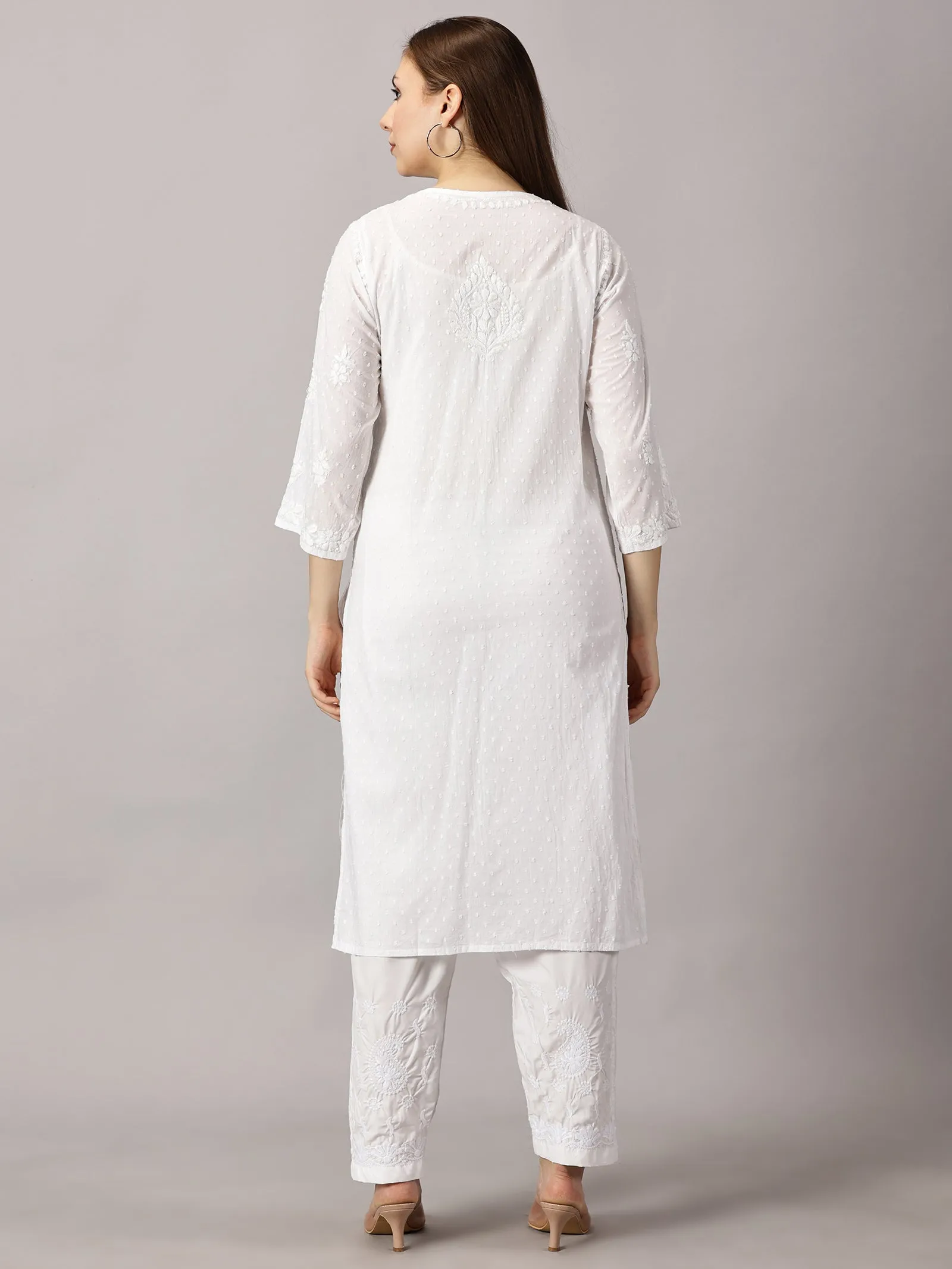 LONG COTTON KURTA