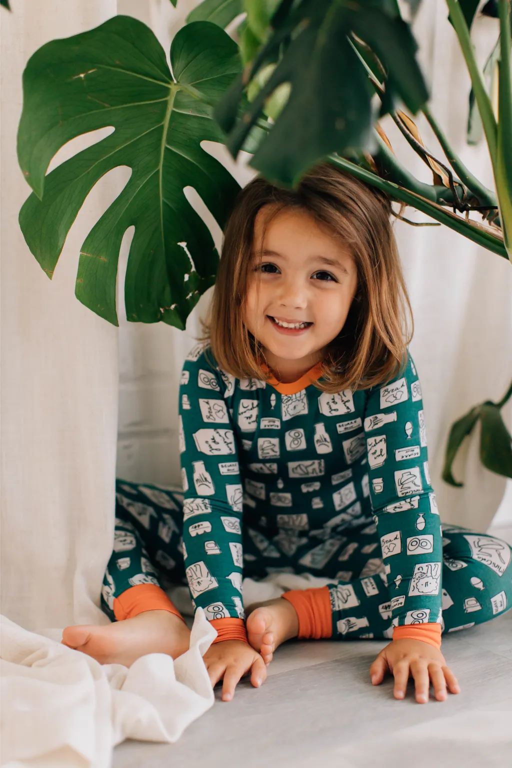 Milk & Cereal Spread Pajamas