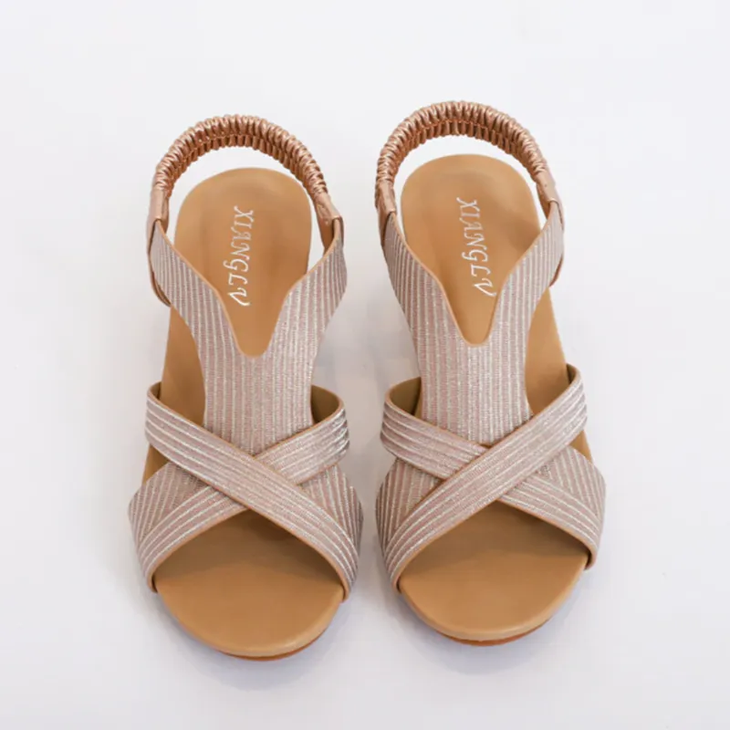 OCW Orthopedic Women Sandal Arch Support Elastic Elegant Fashion