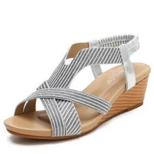 OCW Orthopedic Women Sandal Arch Support Elastic Elegant Fashion