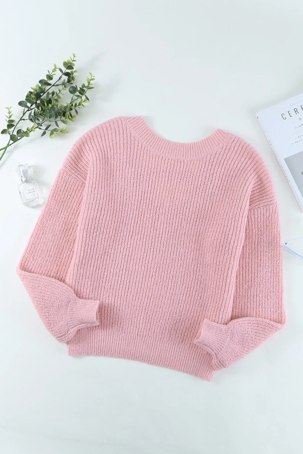 'Odetta' Drop Shoulder Sweater