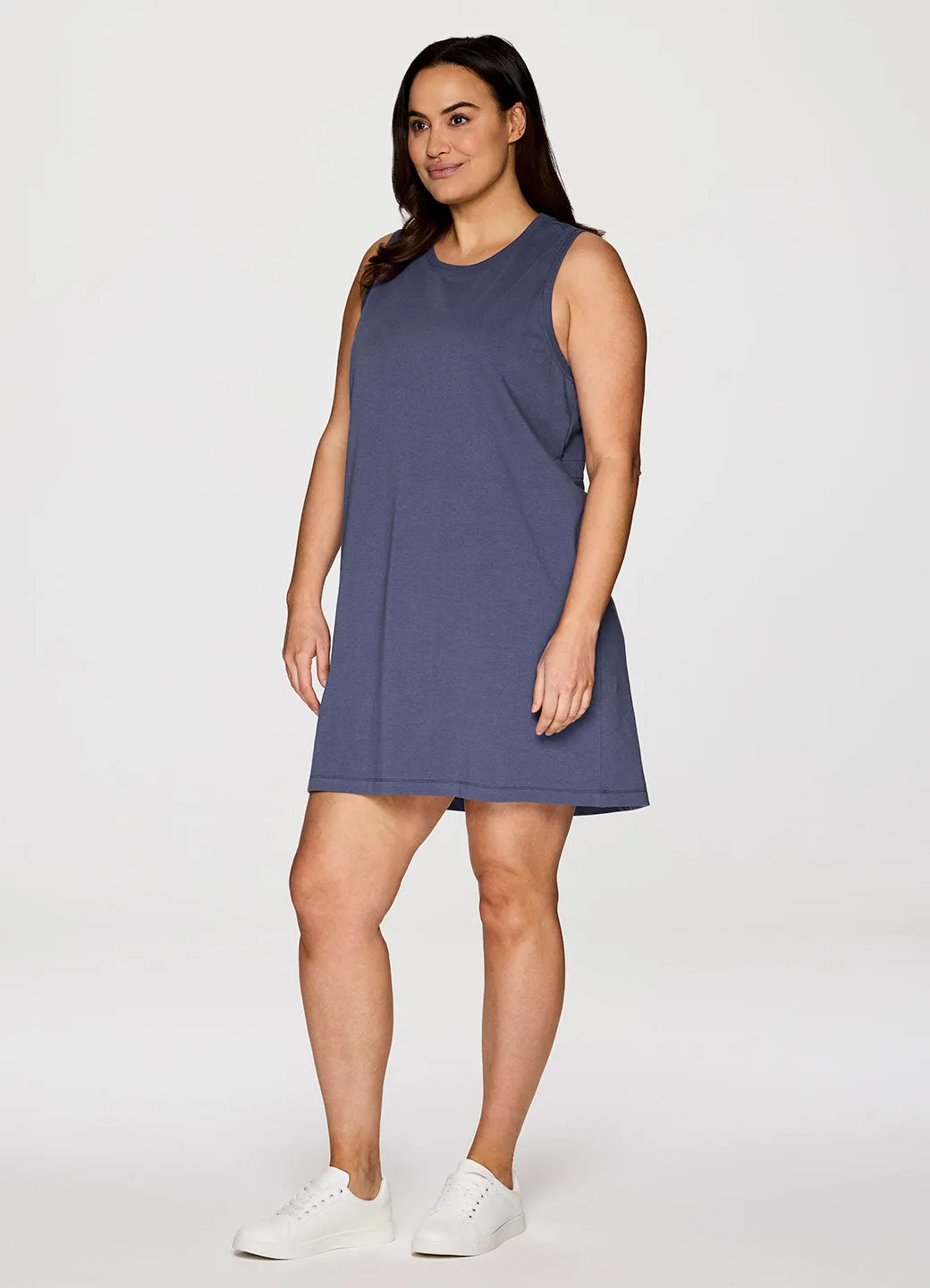 Plus Seaside French Terry Dress