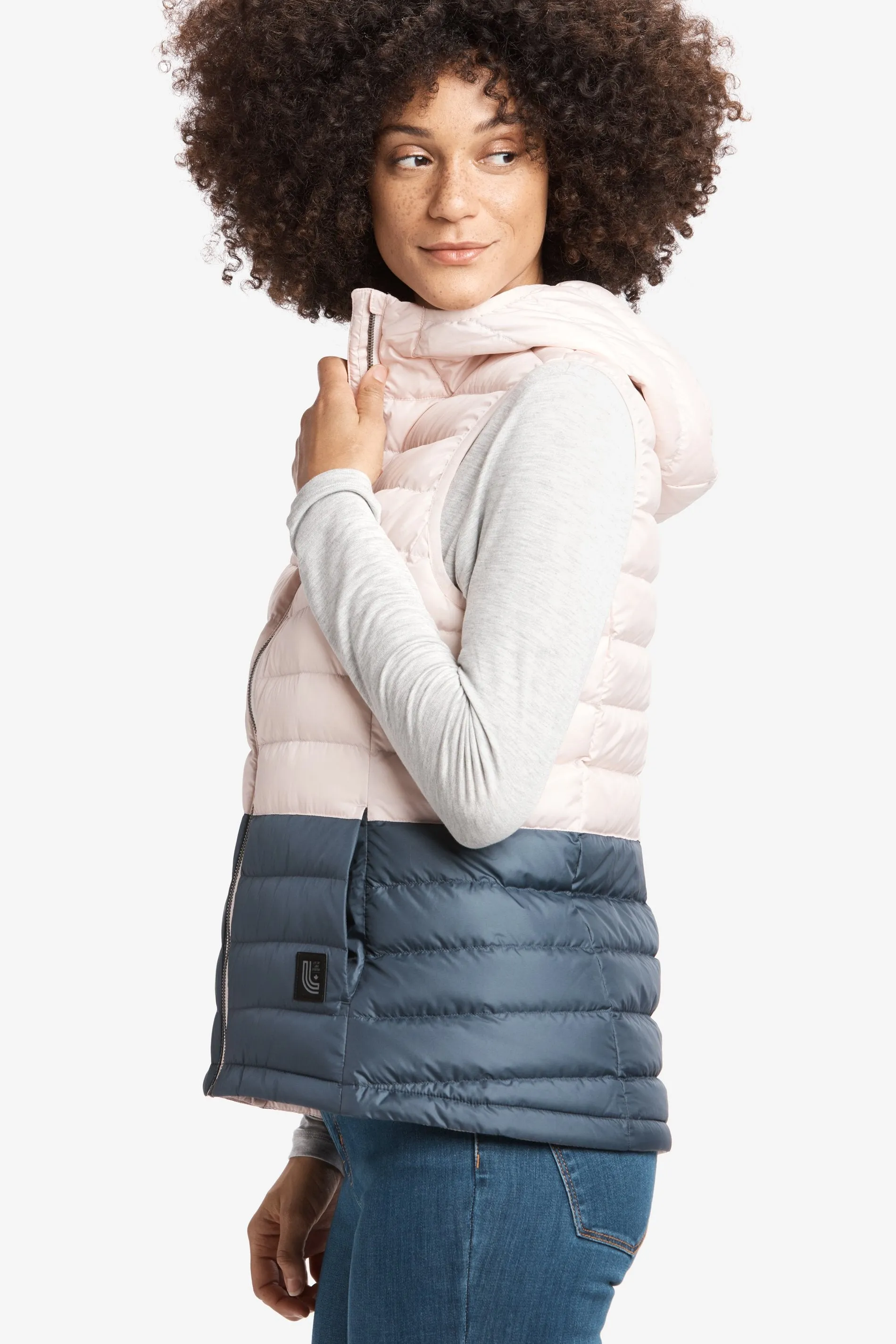 ROSE COLORBLOCK VEST