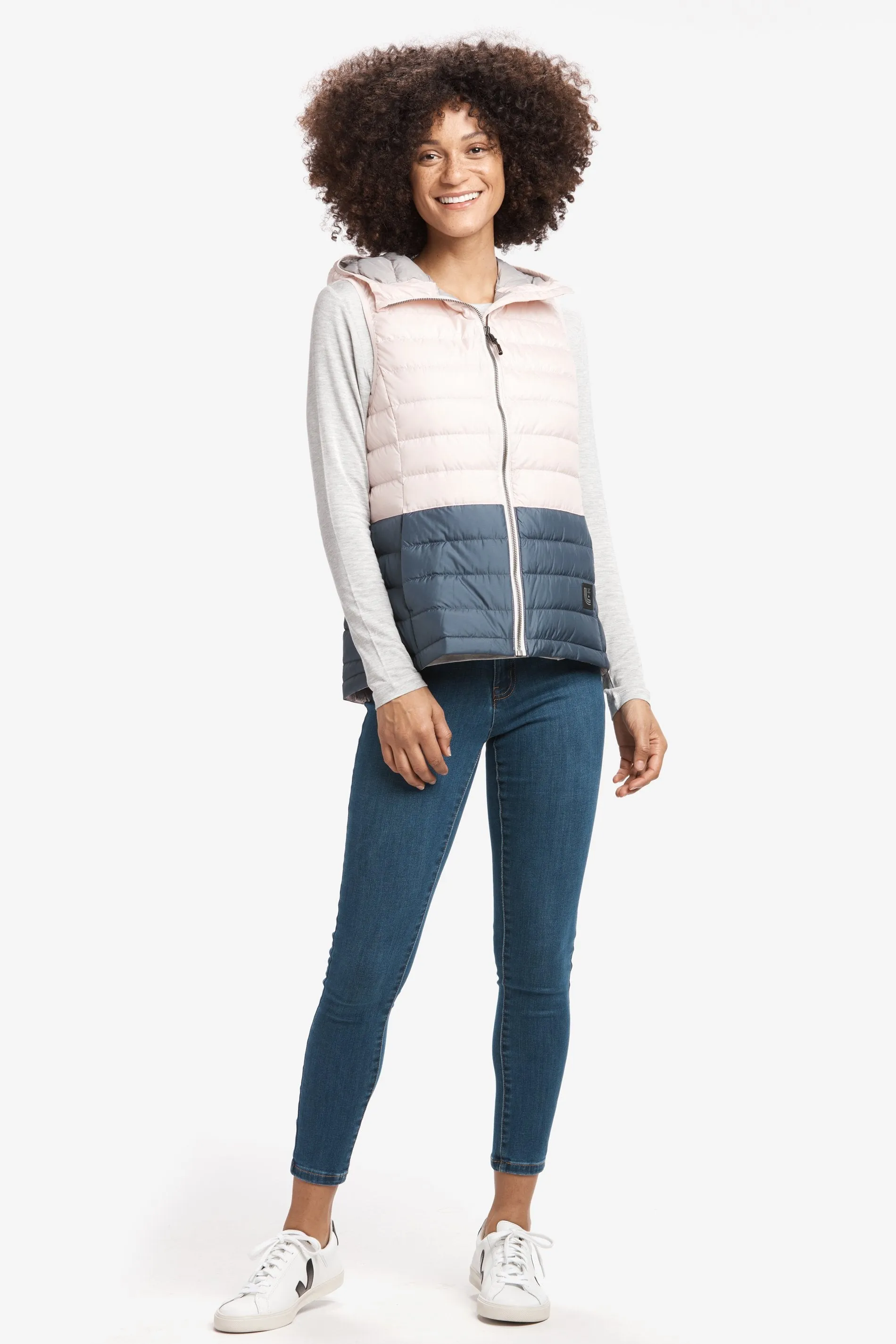 ROSE COLORBLOCK VEST