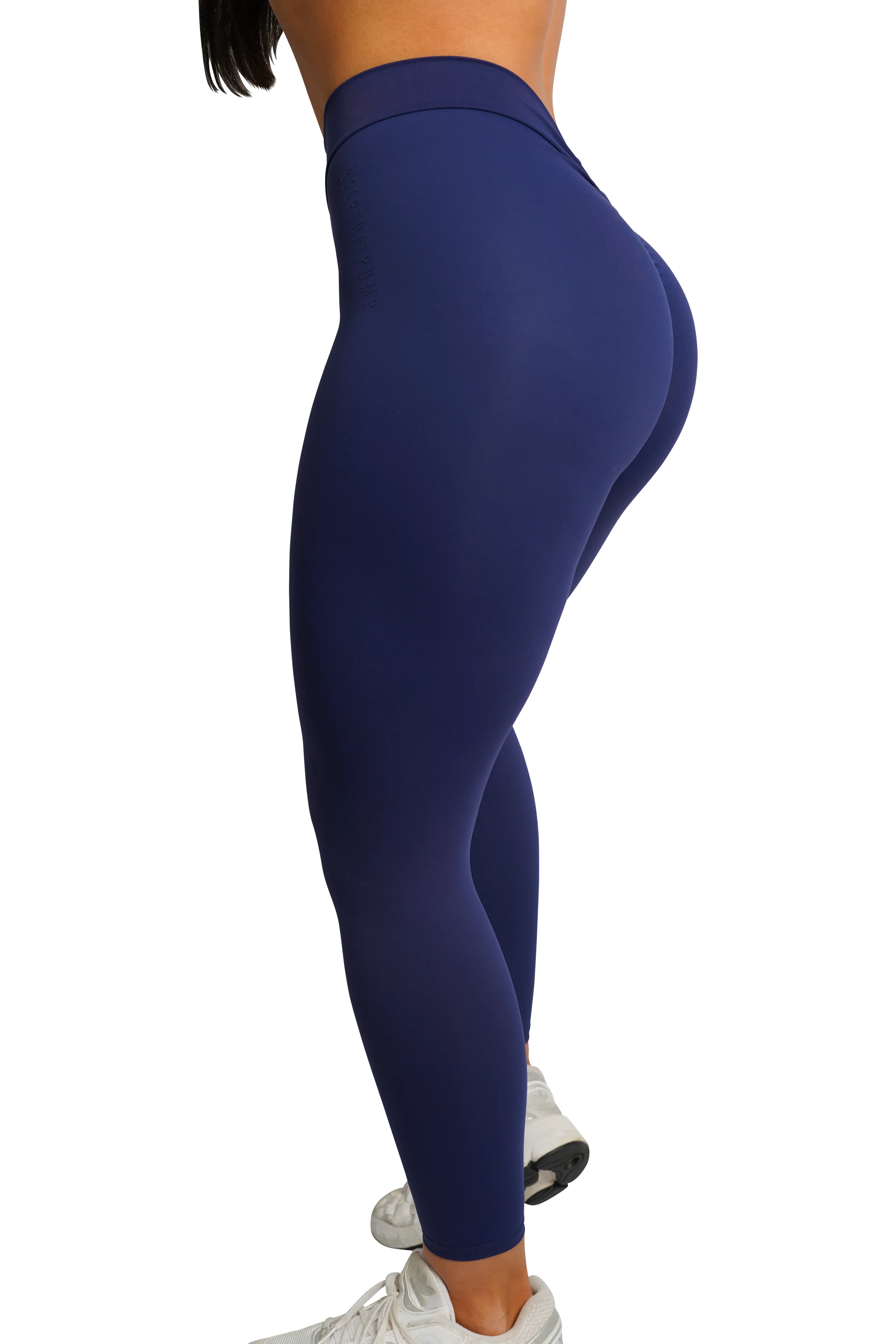 SCULPT V-BACK LEGGINGS - NAVY