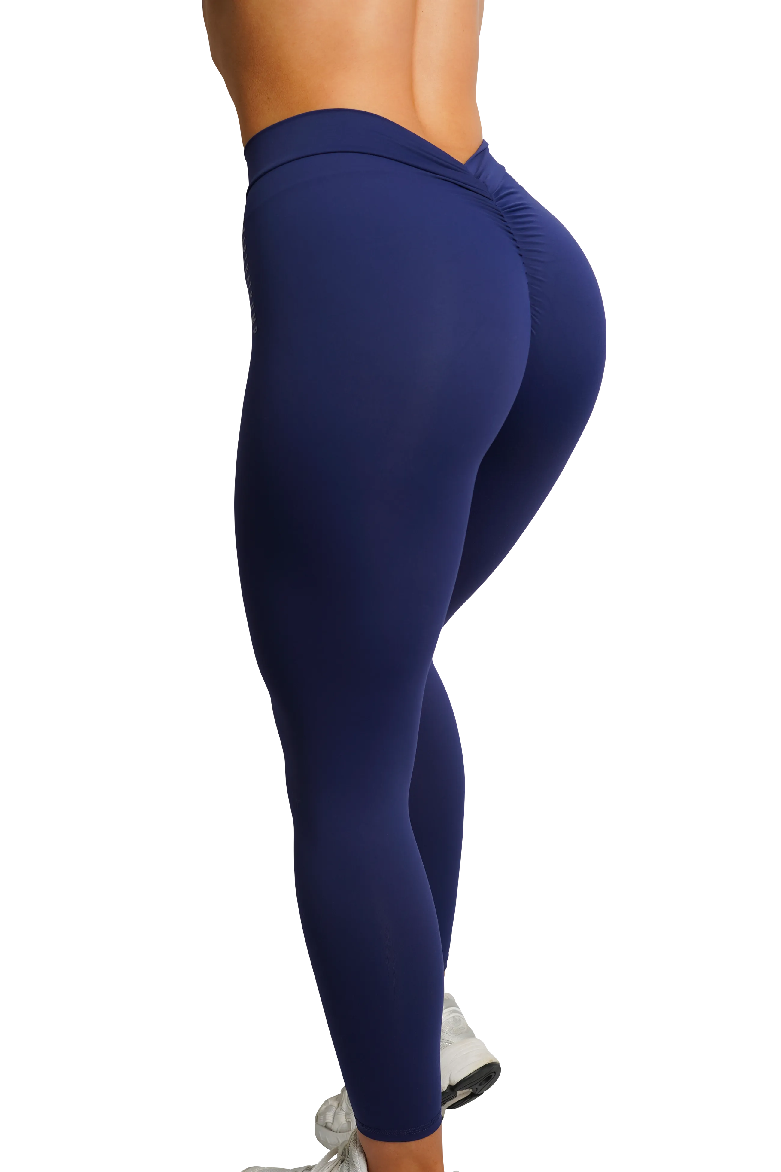 SCULPT V-BACK LEGGINGS - NAVY