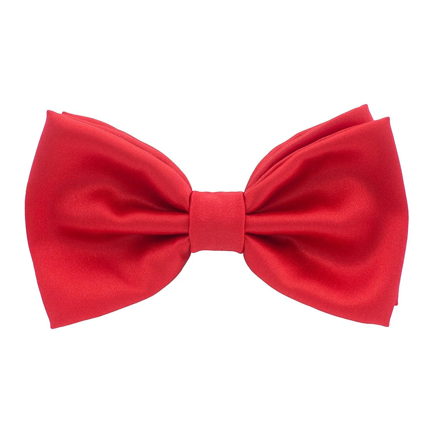 Silk Red Bow Tie