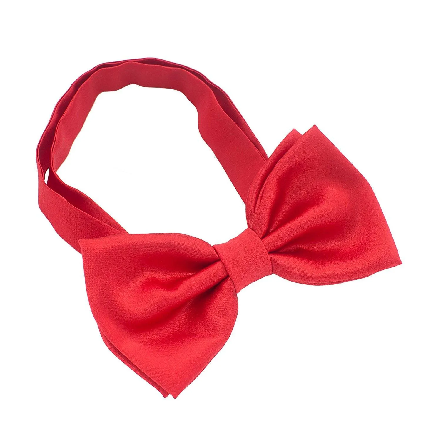 Silk Red Bow Tie