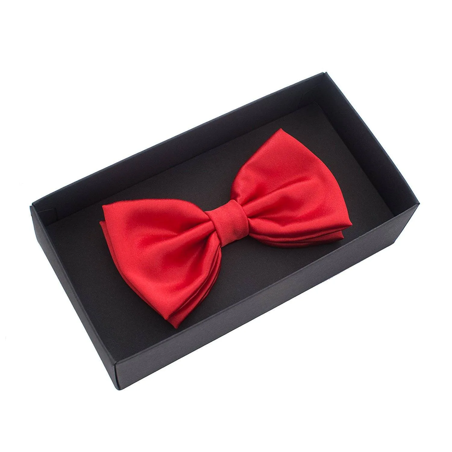 Silk Red Bow Tie