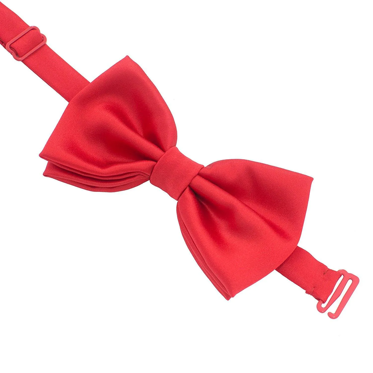 Silk Red Bow Tie