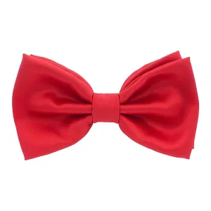 Silk Red Bow Tie