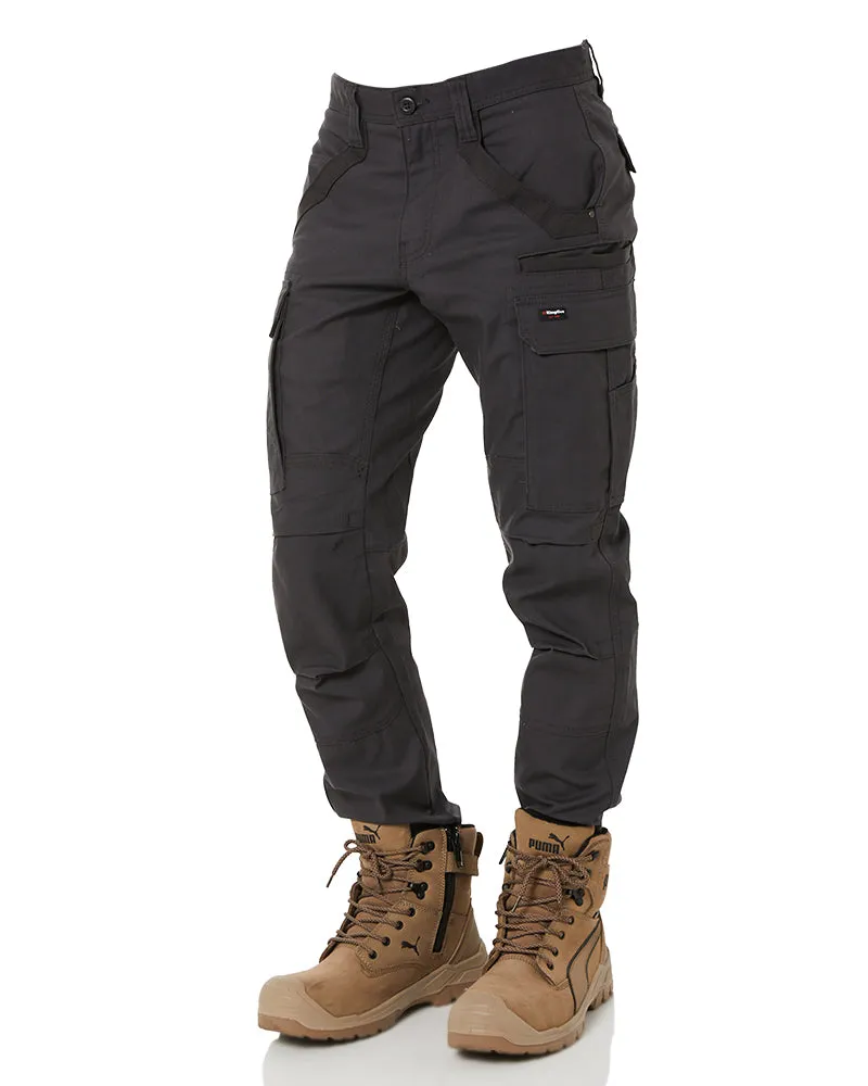 Tradies Utility Cargo Pant - Charcoal