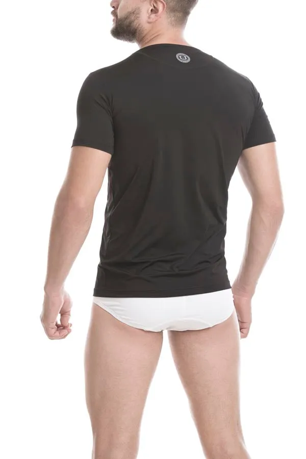 Unico Classic V-Neck Short Sleeve MICROFIBER