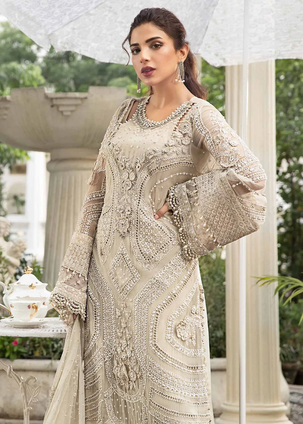 Unstitched Chiffon Formals '24 by Maria B | MPC-24-104