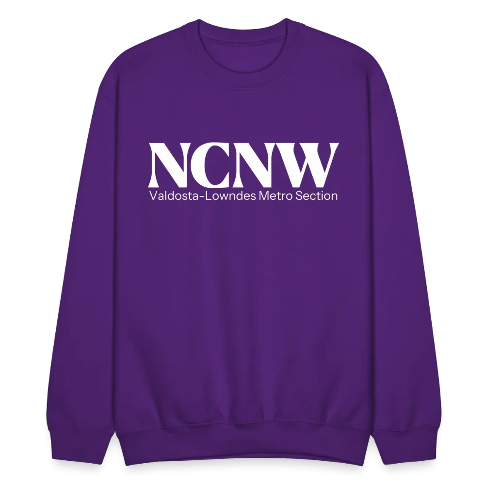 Valdosta-Lowndes Metropolitan Section NCNW Crewneck Sweatshirt