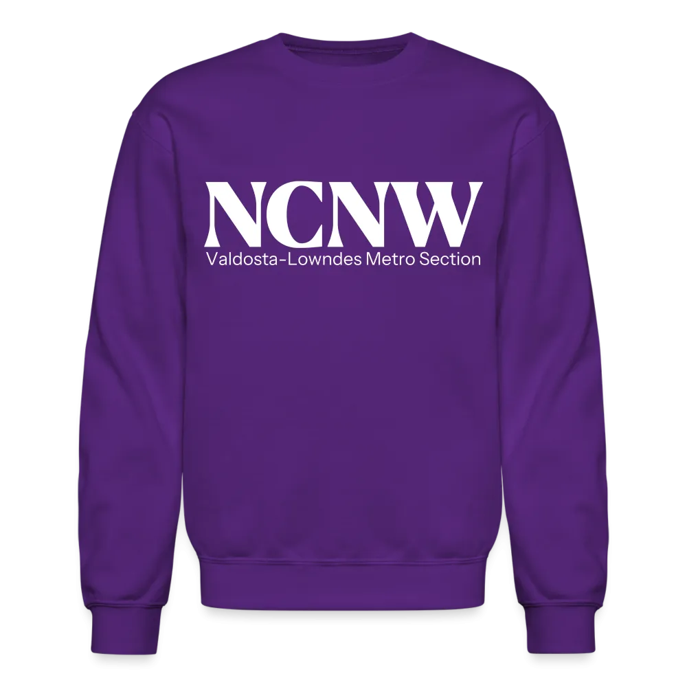 Valdosta-Lowndes Metropolitan Section NCNW Crewneck Sweatshirt