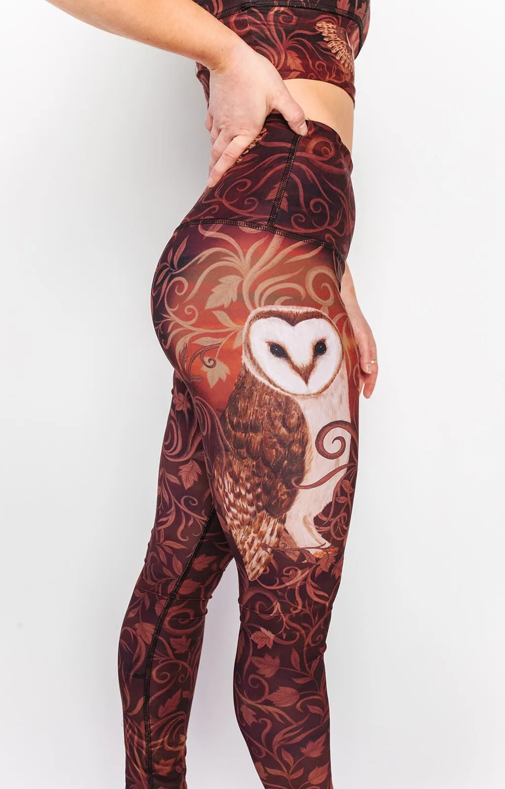 Wisdom Seeker Printed Yoga Leggings