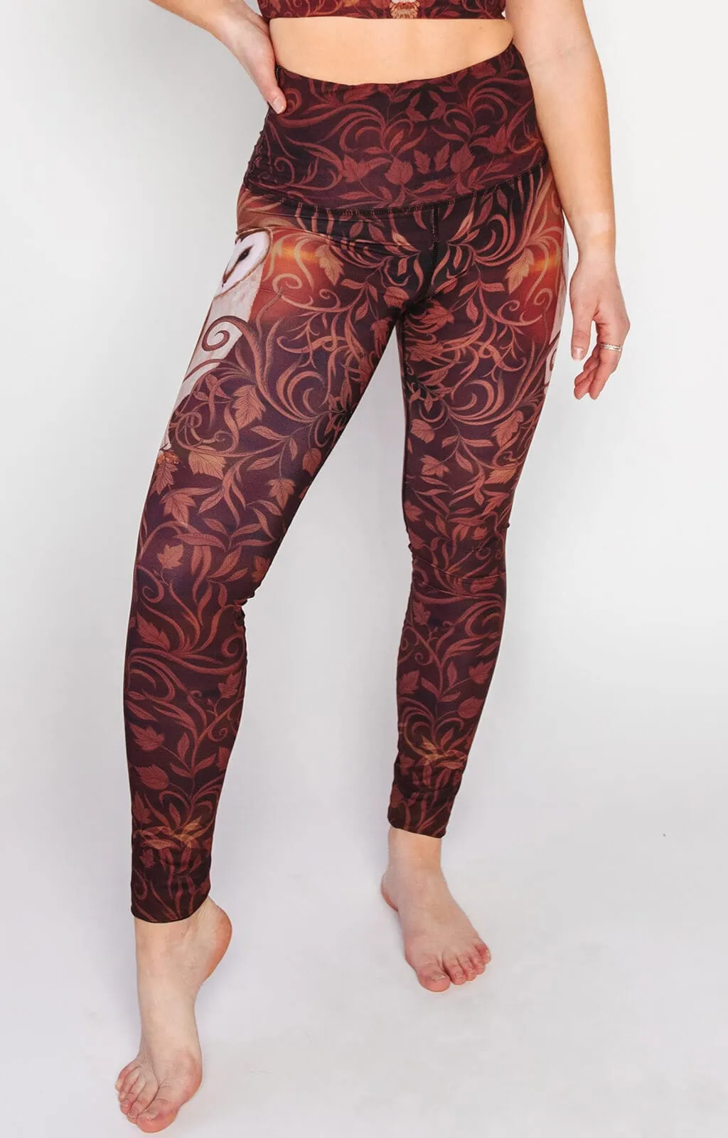 Wisdom Seeker Printed Yoga Leggings