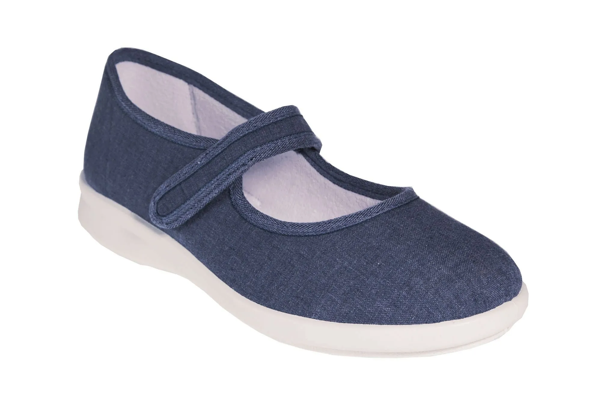 Womens Wide Fit DB Jura Canvas