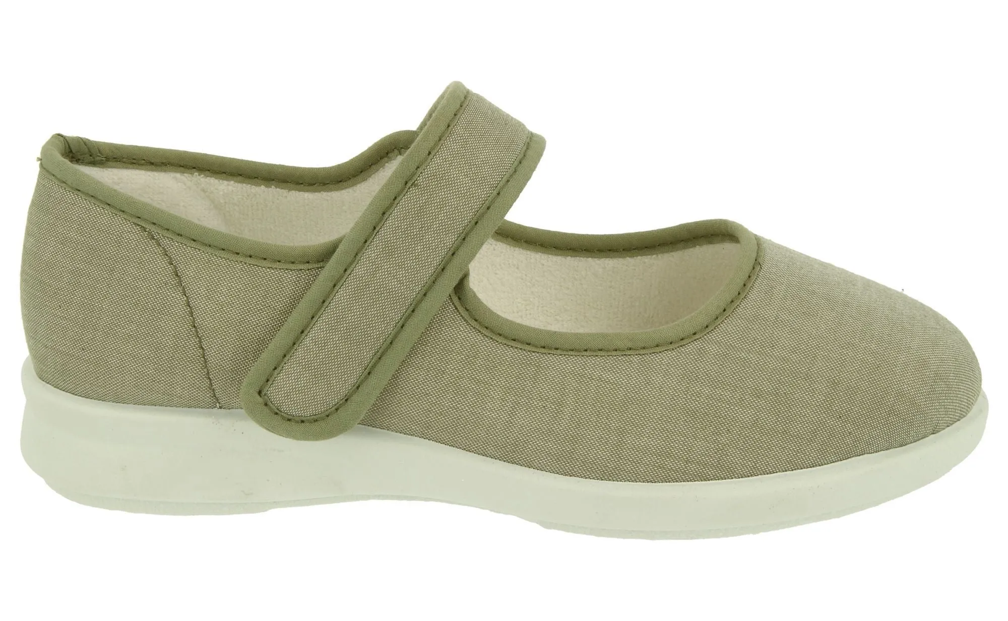 Womens Wide Fit DB Jura Canvas